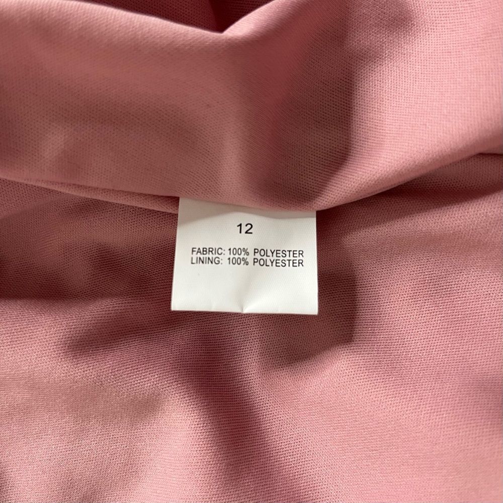TFNC Dusty Rose Maxi Wrap Dress - Picture 7 of 11